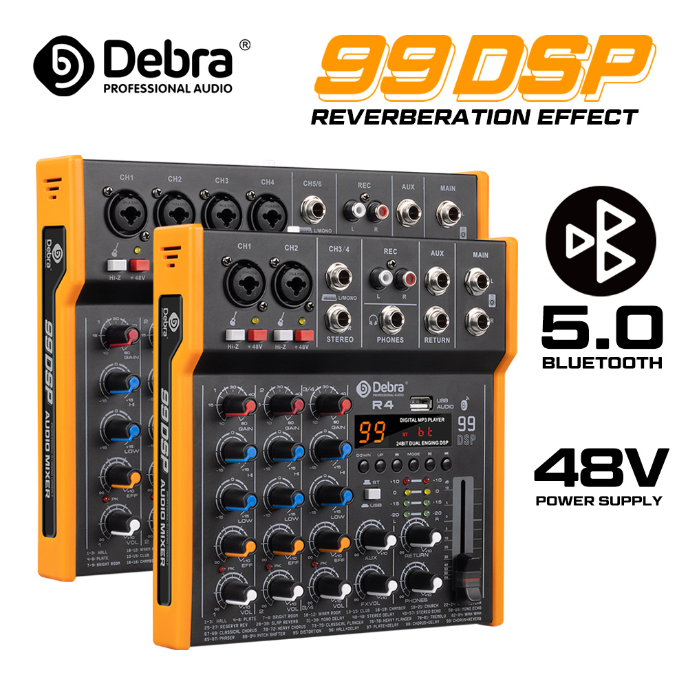 Audio Music Dj - Debra R4/R6 6 Kanallı Çoklu Ses