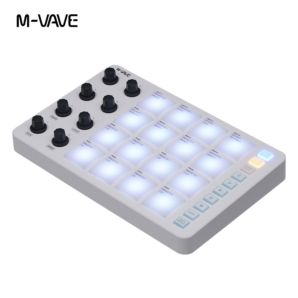 M-Vave Smc-Pad Kablosuz Midi P - Midi Controller Pad incelemesi ve fiyatı