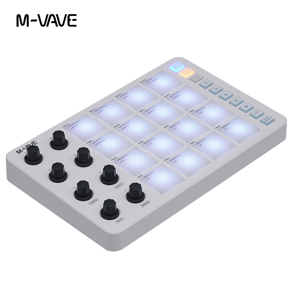 M-Vave Smc-Pad Kablosuz Midi P - Midi Controller Pad incelemesi ve fiyatı
