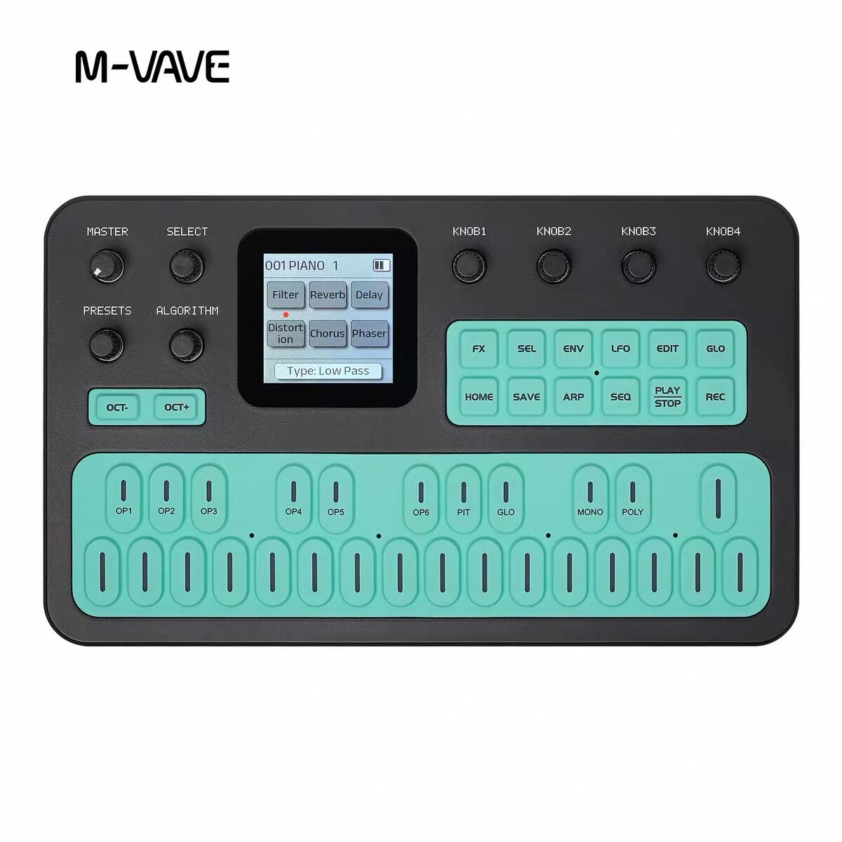 M-Vave Fm-1 Taşınabilir FM Syn - Midi Controller Pad incelemesi ve fiyatı